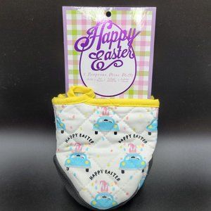 Easter Gnome Mitts 2 Pc Mini Neoprene Oven Happy Spring Truck Kitchen Linens